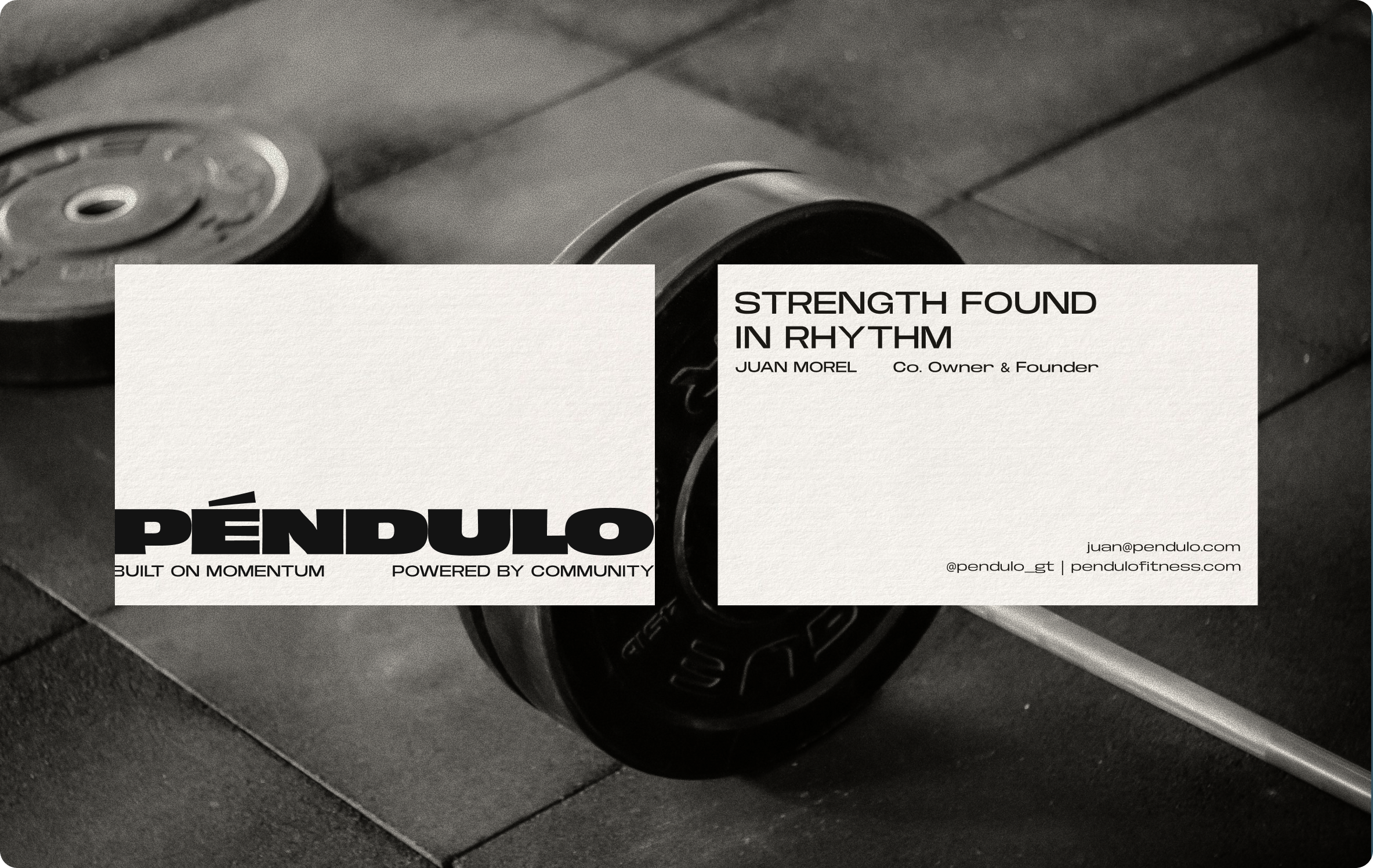 Péndulo brand collateral